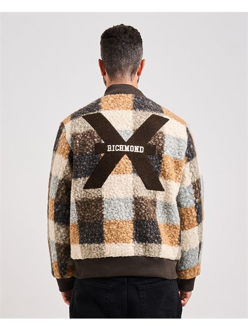 Giubbotto uomo Richmond X a blocchi di colore RICHMOND X | UXA25024GBFANT CHECK